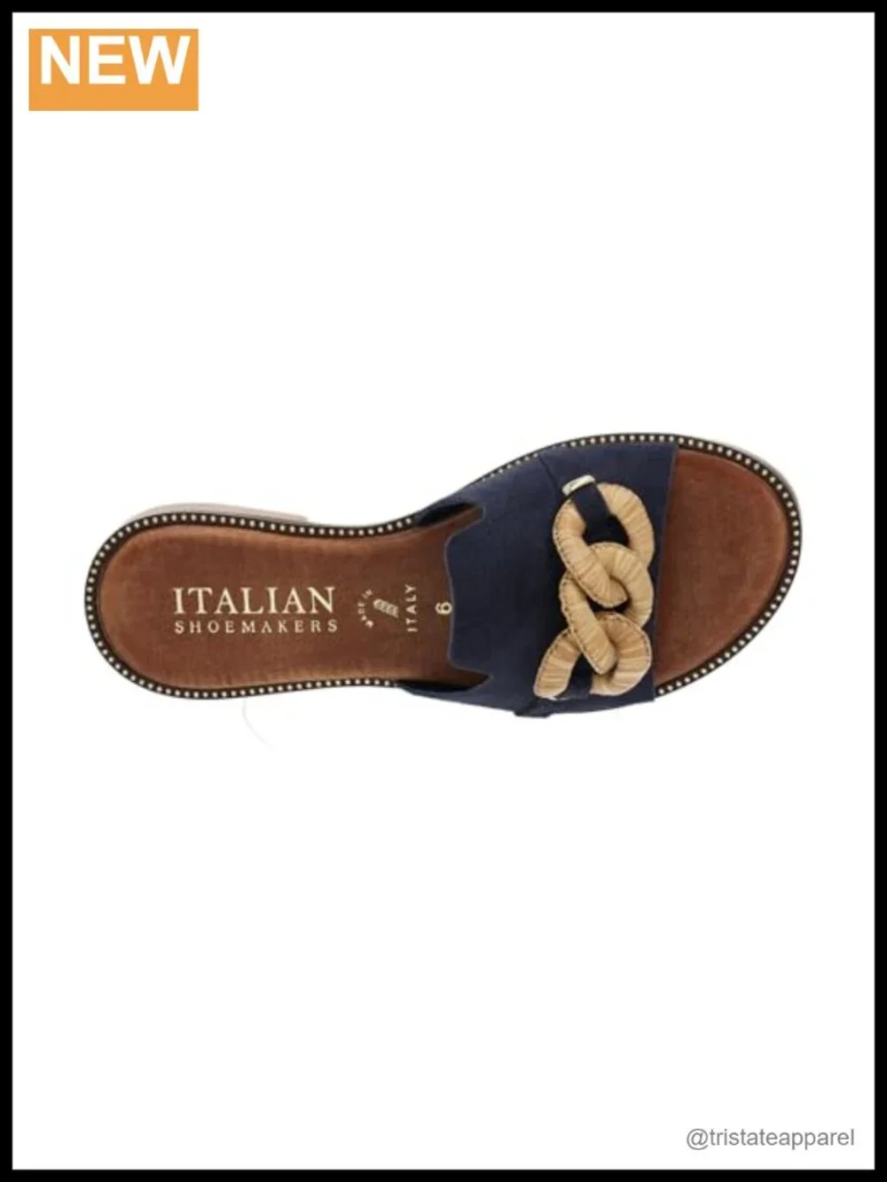 Italian Shoemakers Melyza Suede Slide Sandal 1in Heel Comfort